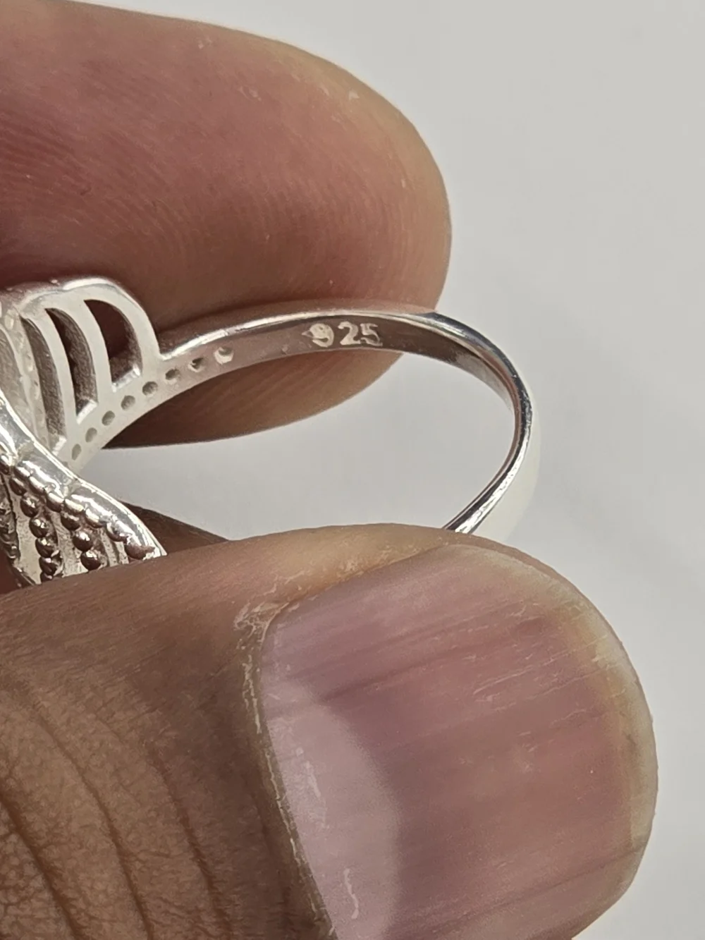 925 Sterling Silver Quincenera Croen Ring For Women